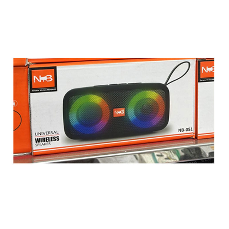 Transparent RGB Light NB-051 Bluetooth 5.0 Portable Wireless Speaker