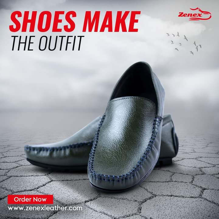 Zenex Pure Leather Loafer Shoes 11