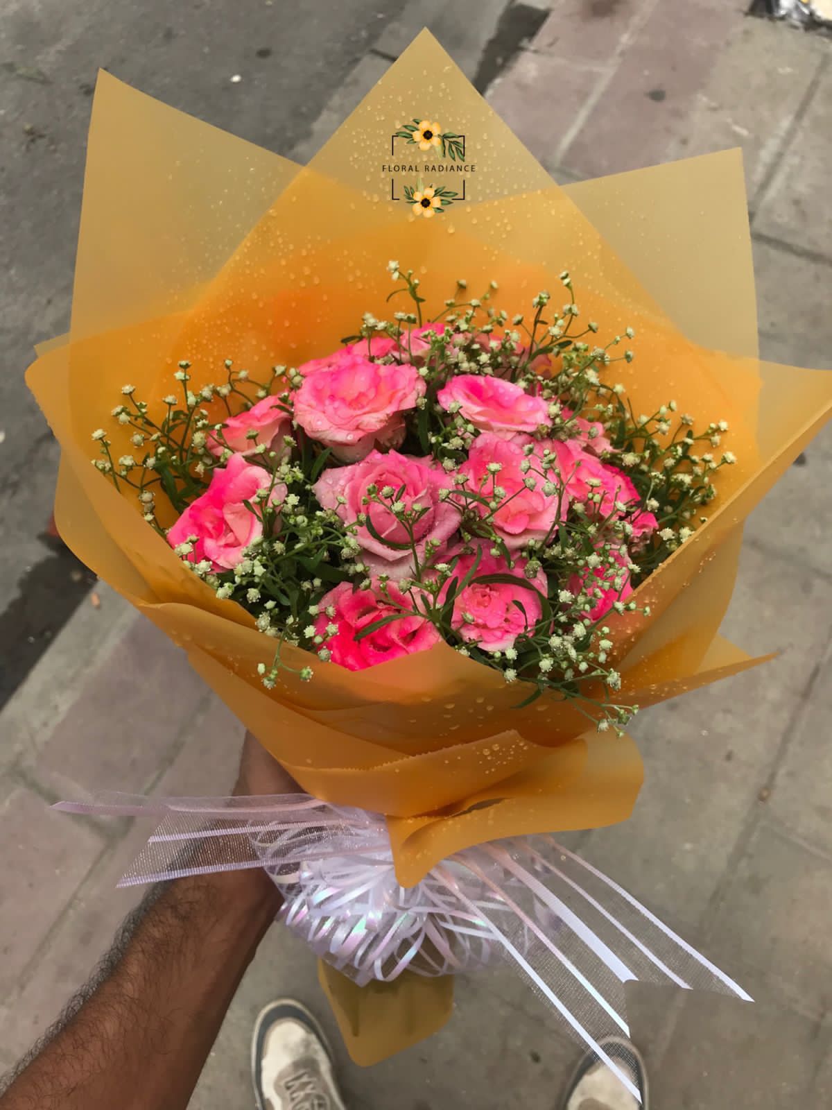 Pink Rose Bouquet