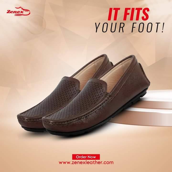 Zenex Pure Leather Loafer Shoes | ZSA-14C