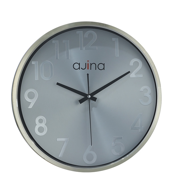 Deluxe Wall Clock Round W/O Digit - Golden