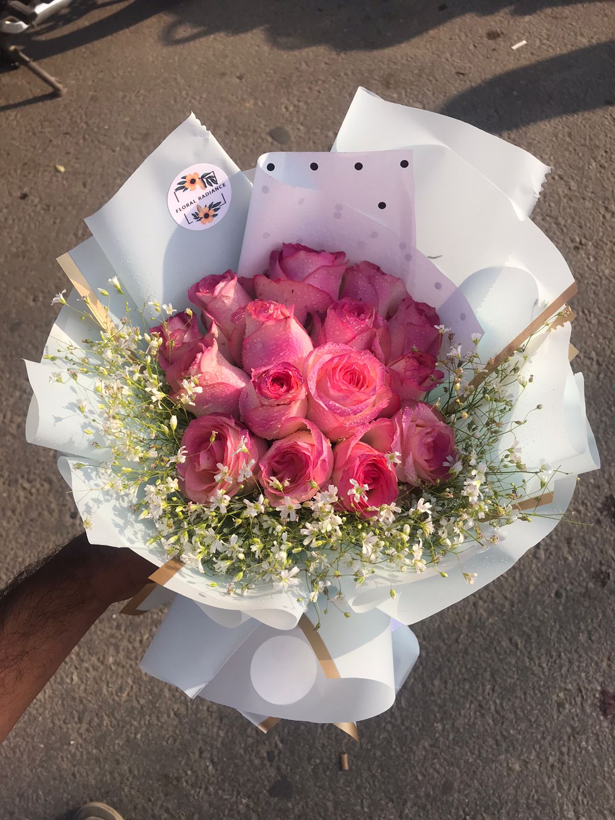 Pink Rose Bouquet