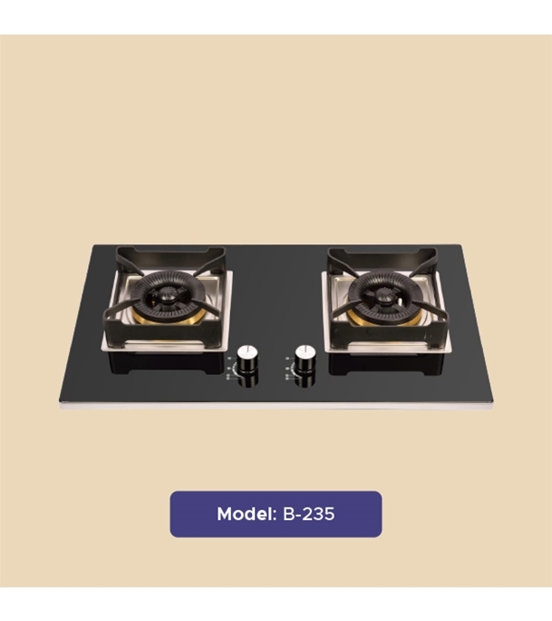 Gazi Smiss Tempered Glasss Gas Stove