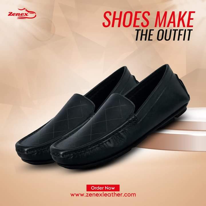 Zenex Pure Leather Loafer Shoes | ZSA-16B