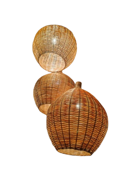 Eco-Friendly Bamboo Made Ceiling Hanging Lampshade