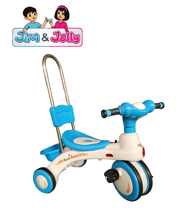 Rock Rider With Support Handle - Blue