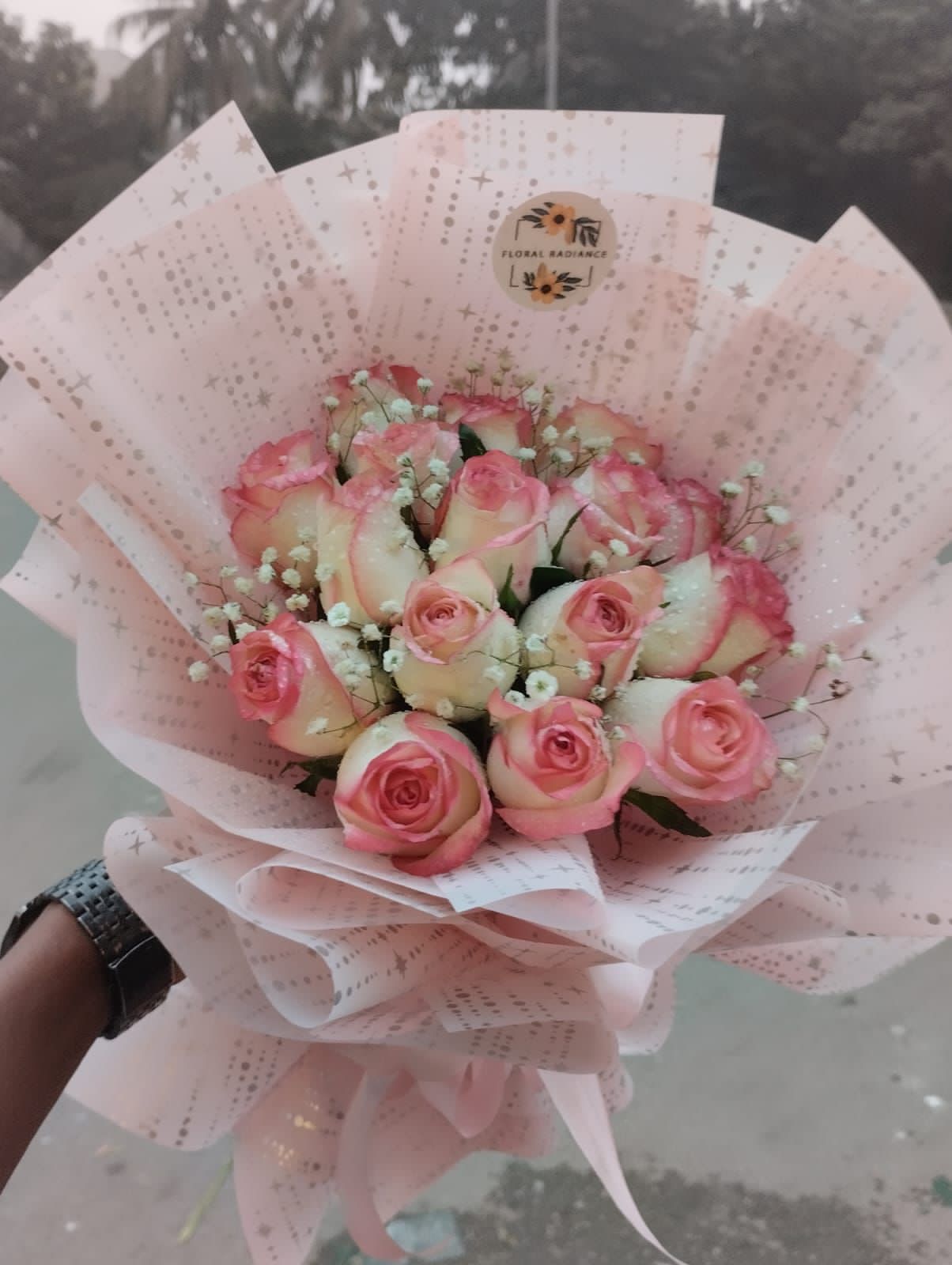 White Pink Bouquet
