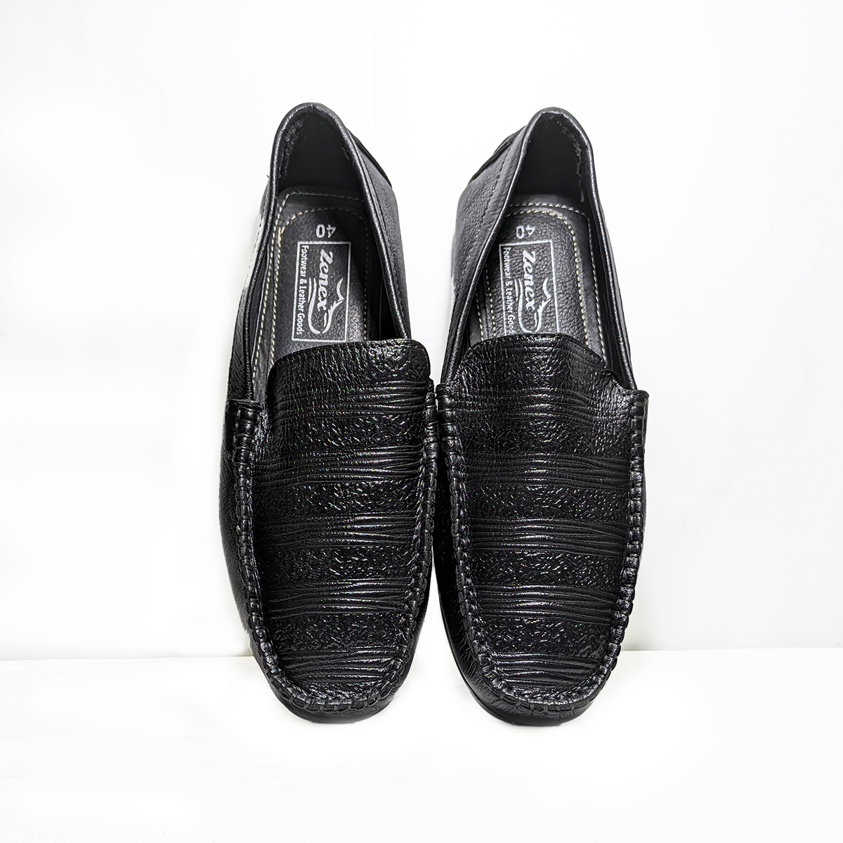 Zenex Pure Leather Loafer Shoes | ZSA-42B